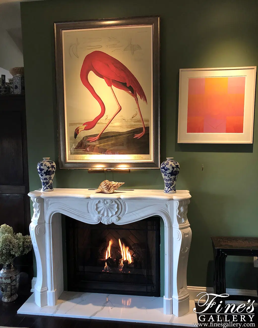 Compilation of Marble Mantel Installations in the Continental…
